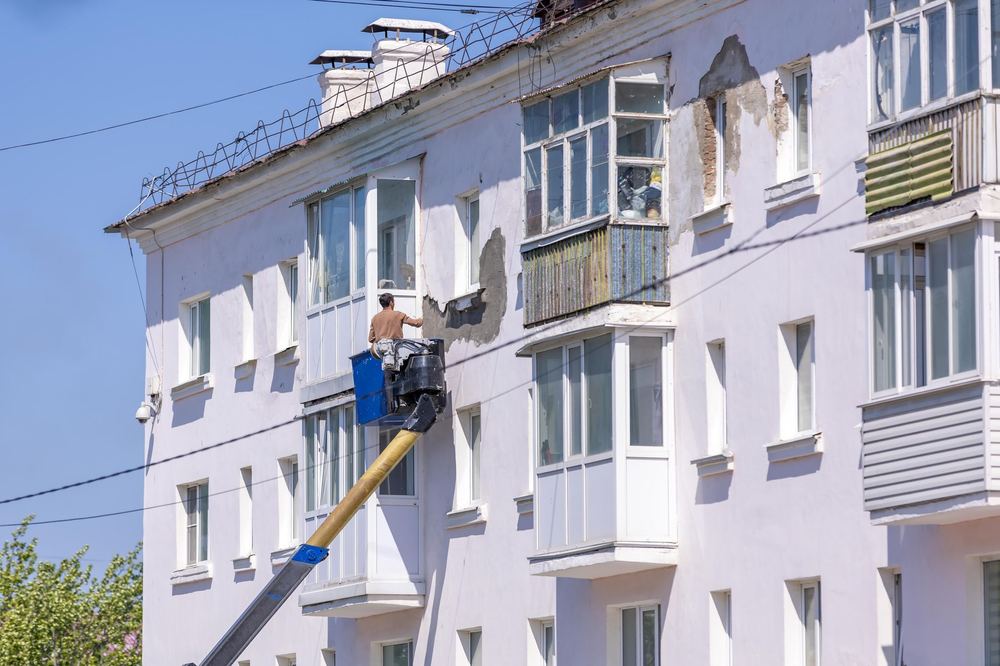 Peinture de façade